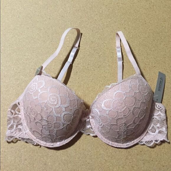 𝅺💥Final Sale💥lightly padded T-shirt bra pink - Picture 1 of 4